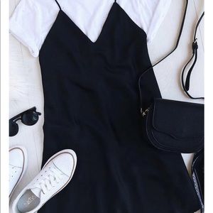 Black “Slip” Dress